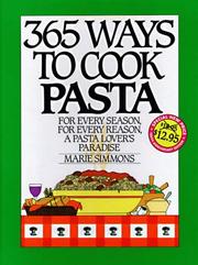 Cover of: 365 Ways to Cook Pasta | Marie Simmons