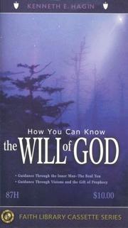 Cover of: How You Can Know the Will of God