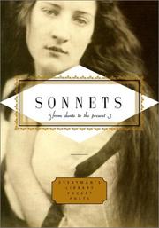 Cover of: Sonnets: From Dante to the Present (Everyman's Library Pocket Poets)