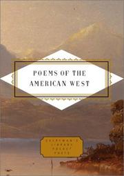 Cover of: Poems of the American West
