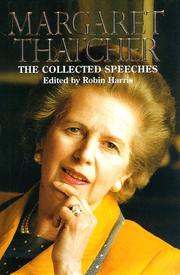 Cover of: The collected speeches of Margaret Thatcher by Margaret Thatcher