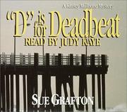 Cover of: "D" Is for Deadbeat by Sue Grafton, Sue Grafton