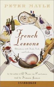 Cover of: French Lessons by Peter Mayle