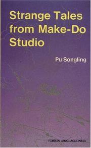 Cover of: Strange Tales from Make-Do Studio by Pu Songling