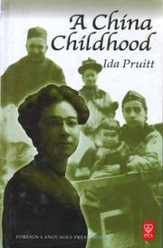 Cover of: A China Childhood