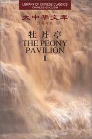 Cover of: The Peony Pavilion