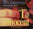 Cover of: "I" Is for Innocent (Sue Grafton)