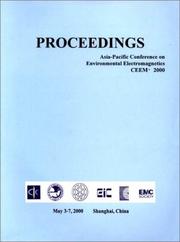 Cover of: Environmental Electromagnetics-Ceem 2000 by IEEE Electromagnetic Compatibility Socie, IEEE Communications Society, Ex&&&