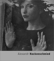 Cover of: Alexandr Hackenschmied