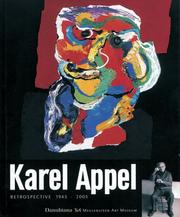 Cover of: Karel Appel by Lodovit Petr nsky, Florian Steininger, Karel Appel