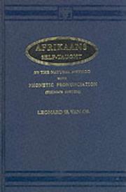 Cover of: Afrikaans self taught: by the natural method with phonetic pronunciation (Thimm's system)