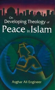 Cover of: On Developing Theology of Peace in Islam by Asghar Ali Engineer