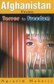 Cover of: Afghanistan, from terror to freedom