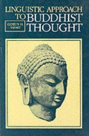 Cover of: Linguistic approach to Buddhist thought by Genjun Sasaki