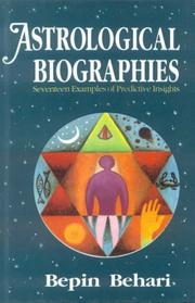 Cover of: Astrological Biographies by Bepin Behari
