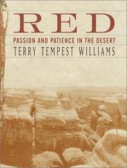 Cover of: Red: passion and patience in the desert