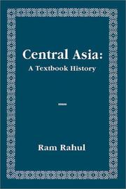 Cover of: Central Asia by Ram Rahul