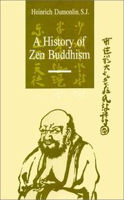 Cover of: Essays in Zen Buddhism by Dumonlin Heinrich, Daisetsu Teitaro Suzuki