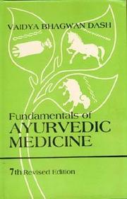 Cover of: Fundamentals of Ayurvedic Medicine