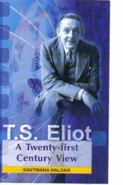 Cover of: TS Eliot by Santwana Haklar
