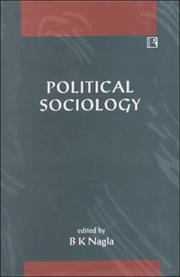 Cover of: Political sociology