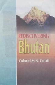 Cover of: Rediscovering Bhutan by M. N. Gulati