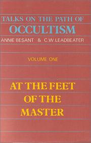 Cover of: Talks on the Path of Occultism by Annie Wood Besant, Charles Webster Leadbeater