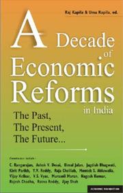 Cover of: A decade of economic reforms in India
