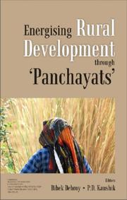 Cover of: Energising rural development through "panchayats"