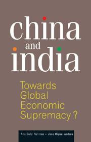Cover of: China and India by Rita Dulci Rahman, Jose Miguel Andreu