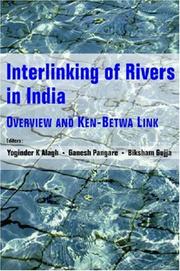 Cover of: Interlinking of Rivers in India | 