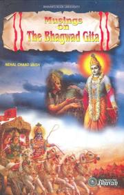 Cover of: Musings on the Bhagwad Gita by Nehal Chand Vaish.