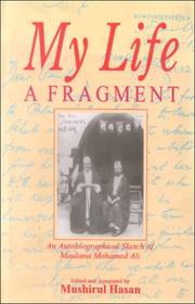 Cover of: My Life A Fragment