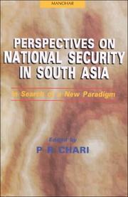 Cover of: Perspectives on national security in South Asia: in search of a new paradigm