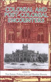 Cover of: Colonial and post colonial encounters