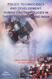 Cover of: Policy, technocracy, and development | James Warner Bjorkman