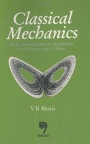 Classical Mechanics by V. B. Bhatia