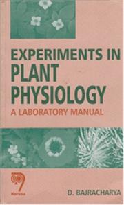 Cover of: Experiments in Plant Physiology: A Laboratory Manual