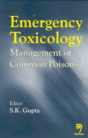 Cover of: Emergency Toxicology | S. K. Gupta