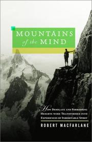 Mountains of the mind by Robert Macfarlane