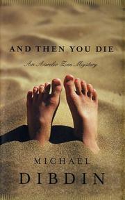 Cover of: And then you die: an Aurelio Zen mystery