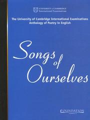 Cover of: Songs of Ourselves