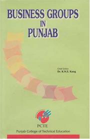 Cover of: Business Groups in Punjab