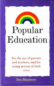 Cover of: Popular Education by Ira Mayhew