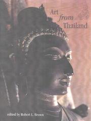 Cover of: Art from Thailand by edited by Robert L. Brown.