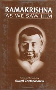Cover of: Ramakrishna As We Saw Him