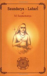 Cover of: Saundarya by Sri Sankaracharya