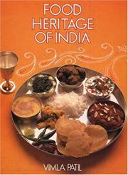 Food heritage of India by Vimla Patil