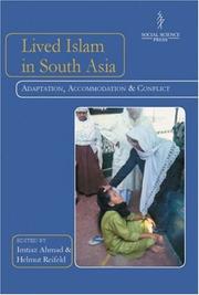 Lived Islam in South Asia by Helmut Reifeld