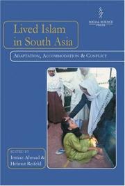 Cover of: Lived Islam in South Asia by 